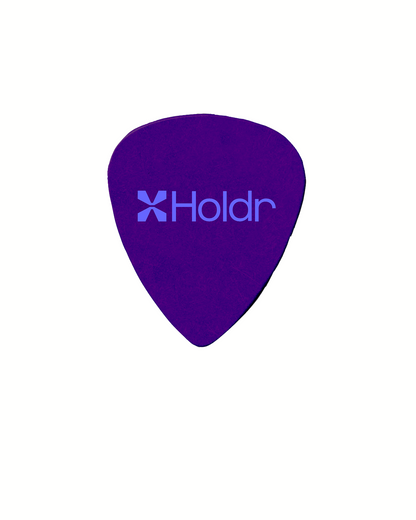 Purple Guitar Pick